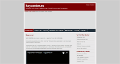 Desktop Screenshot of keycenter.ro